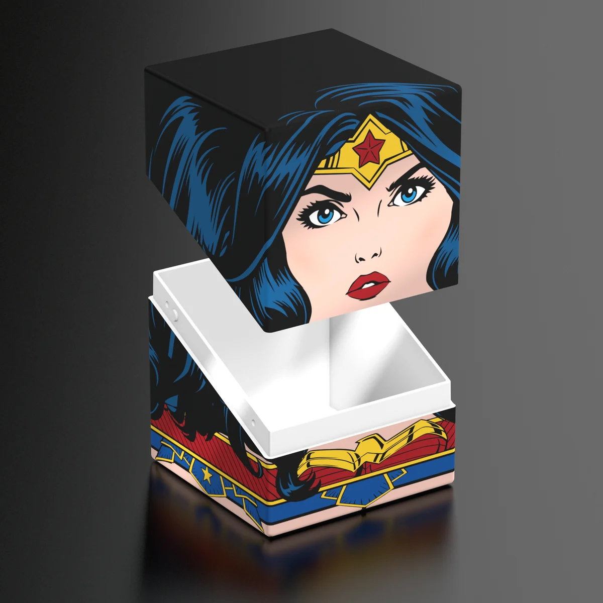 DC Justice League Squaroe deck box by Ultimate Guard
