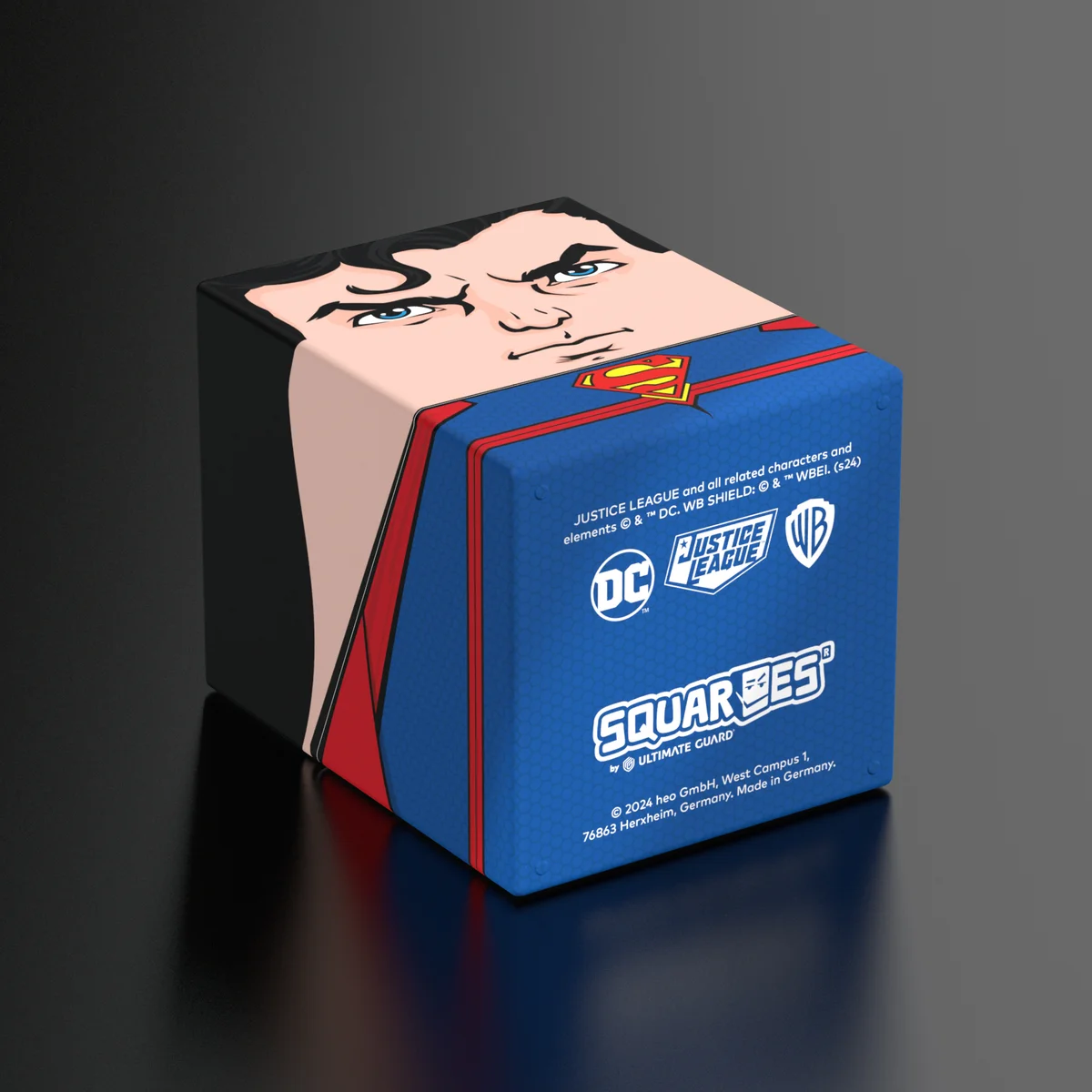 DC Justice League Squaroe deck box by Ultimate Guard