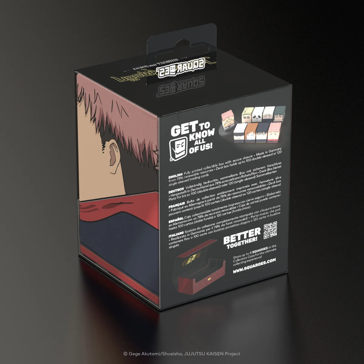 Squaroes Squaroe Jujutsu Kaisen JK001 - Yuji Itadori