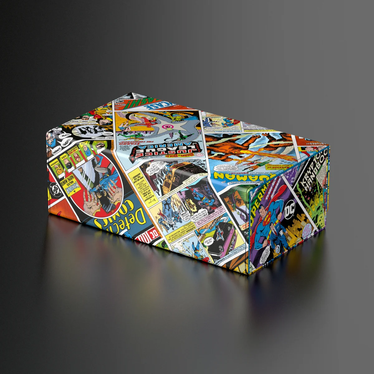 Squaroes Collectors Case 800 DC Justice League™ - Vintage Comics