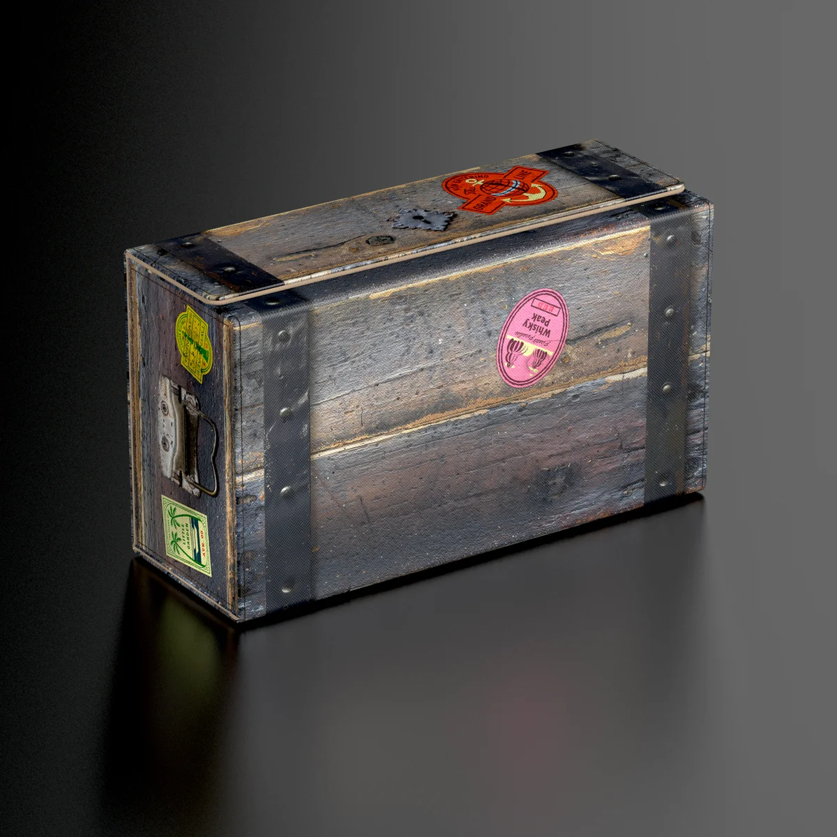 Squaroes Collectors Case 800 ONE PIECE - Wooden Chest