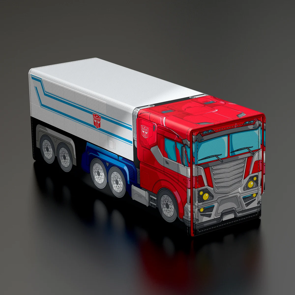 Squaroes Collectors Case 400 Squaroe Transformers - Optimus Prime Truck