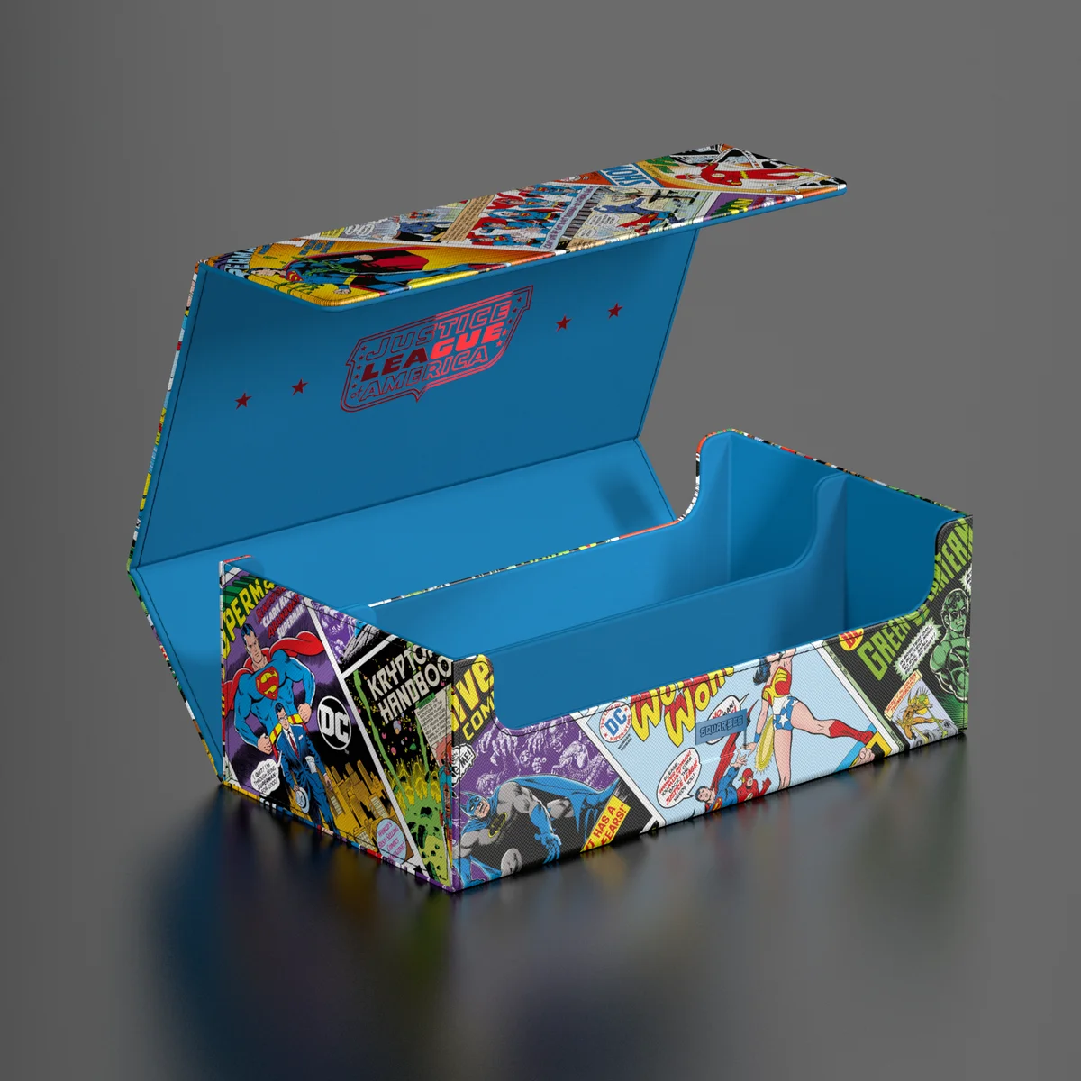 Squaroes Collectors Case DC Justice League mass storage deck box by Ultimate Guard
