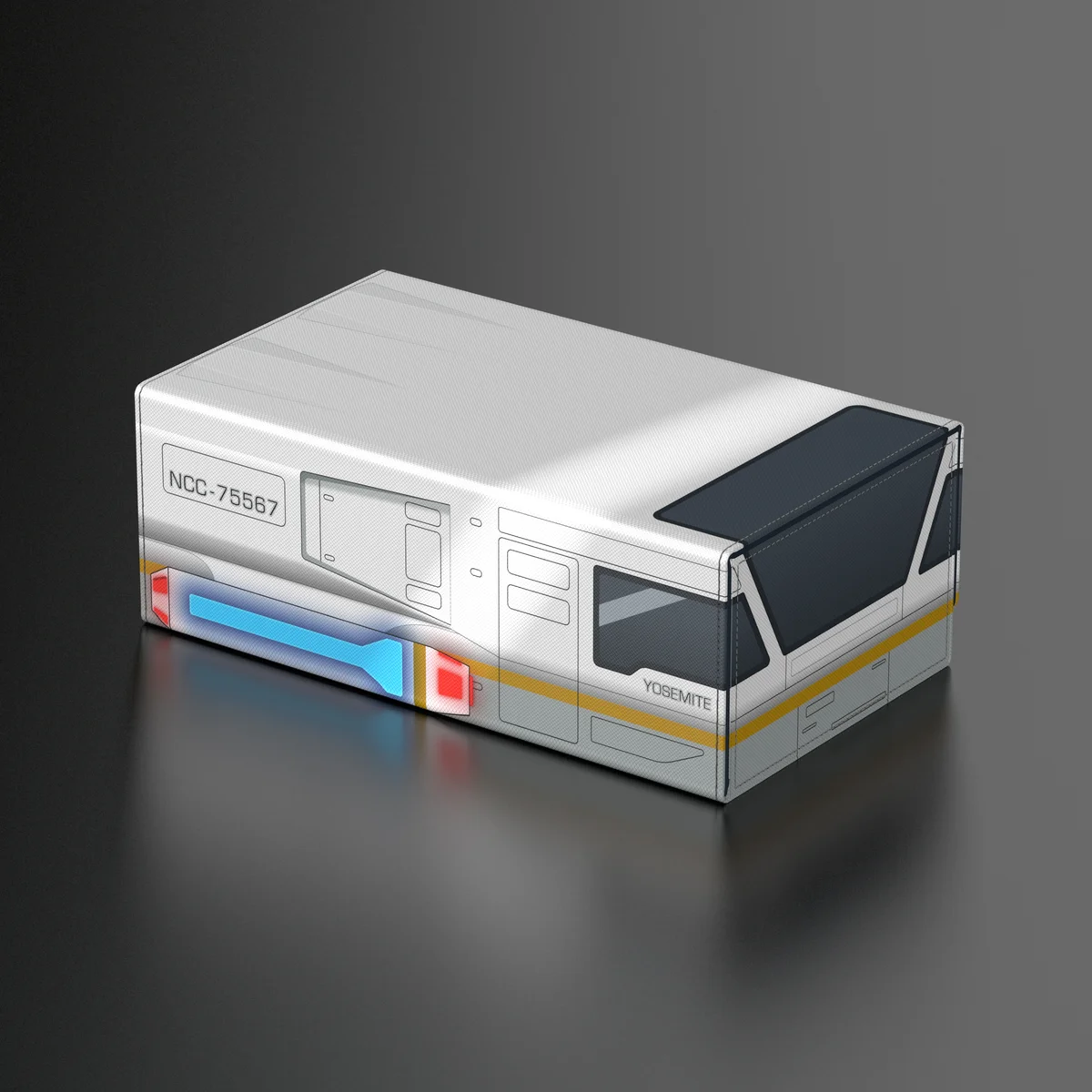 Squaroes Collectors Case 800 Star Trek: Lower Decks™ - Shuttlecraft Yosemite