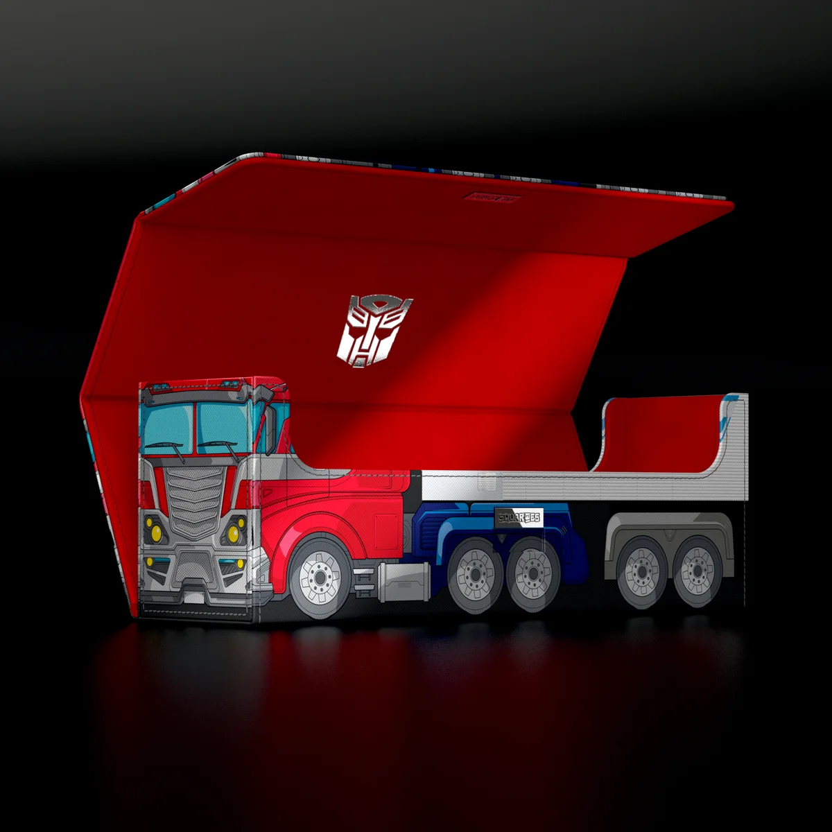Squaroes Collectors Case 400 Squaroe Transformers - Optimus Prime Truck