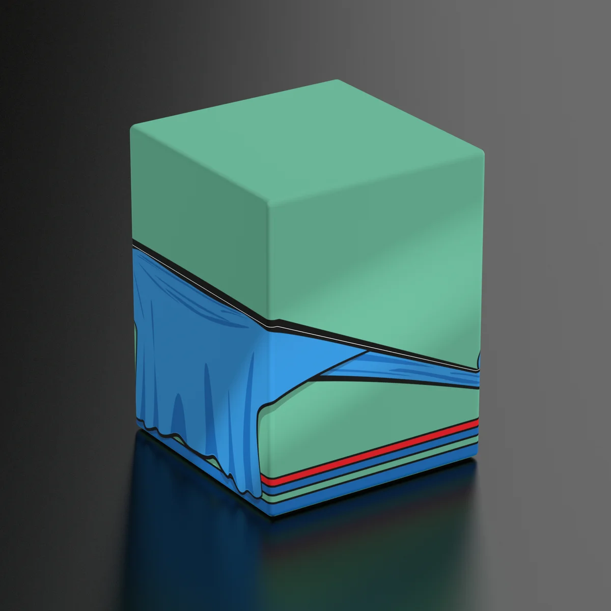 DC Squaroe deck box by Ultimate Guard