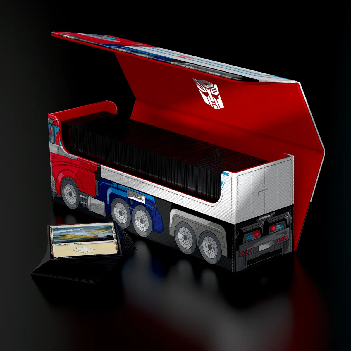 Squaroes Collectors Case 400 Squaroe Transformers - Optimus Prime Truck
