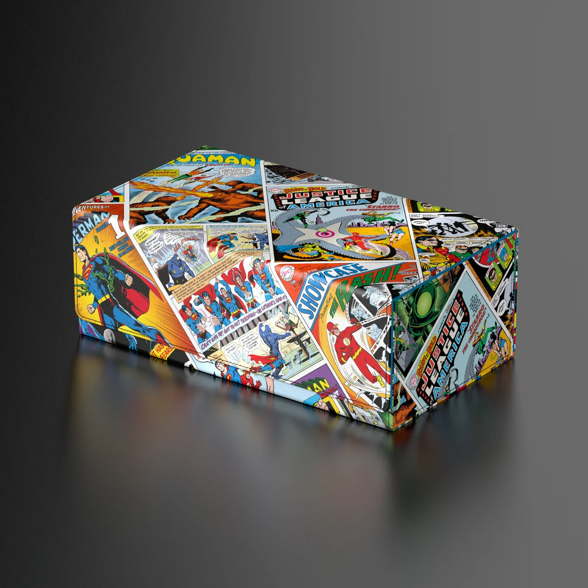 Squaroes Collectors Case 800 DC Justice League™ - Vintage Comics